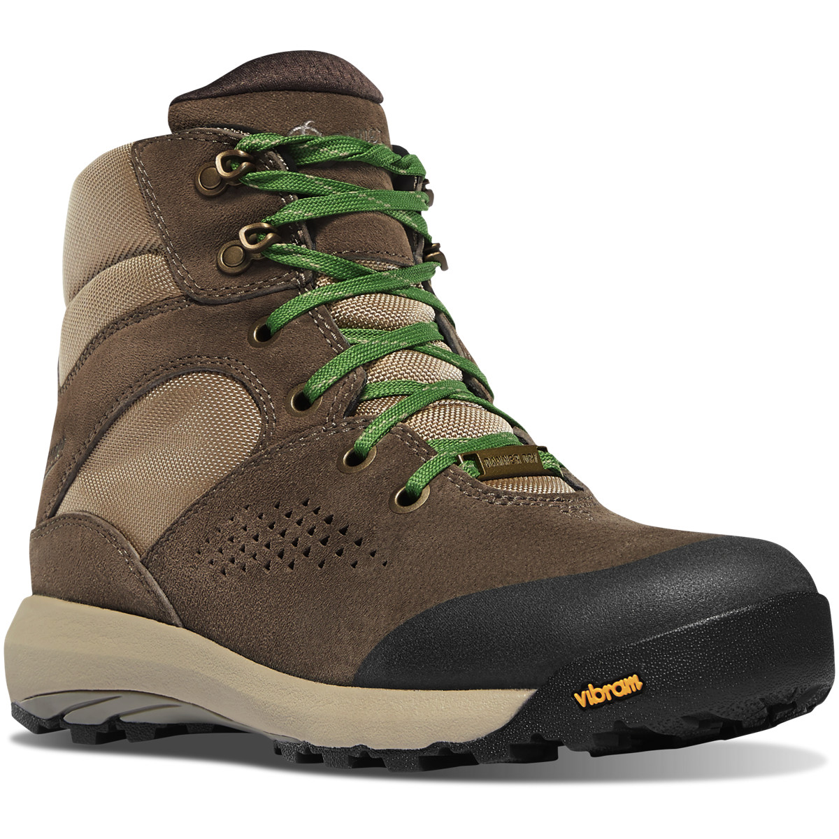 Danner Inquire Mid Dark Brown Hiking Boots Womens - South Africa 39065ICVE